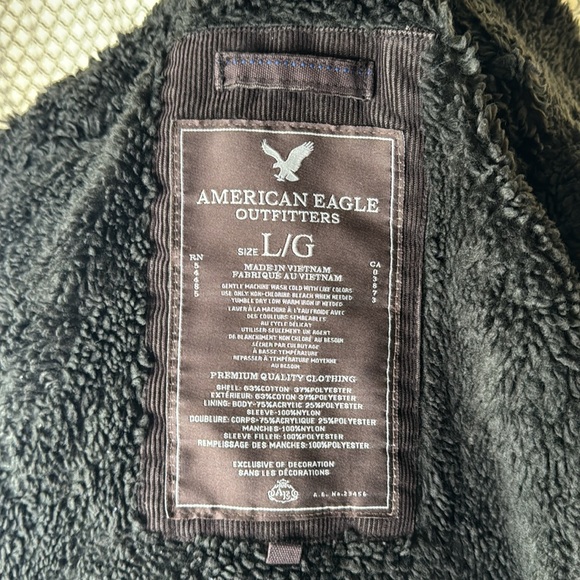 AMERICAN EAGLE Brown Corduroy Jacket - Picture 9 of 9